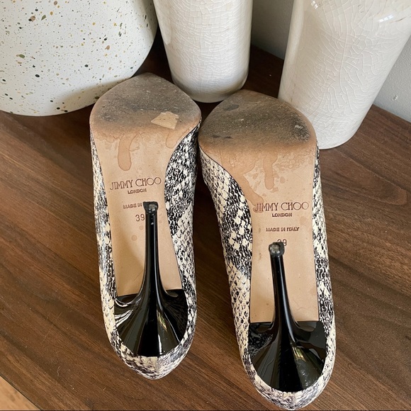 Jimmy Choo Snakeskin Pump - Picture 5 of 5